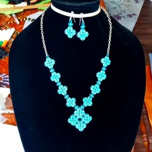 Necklace and earring set #2